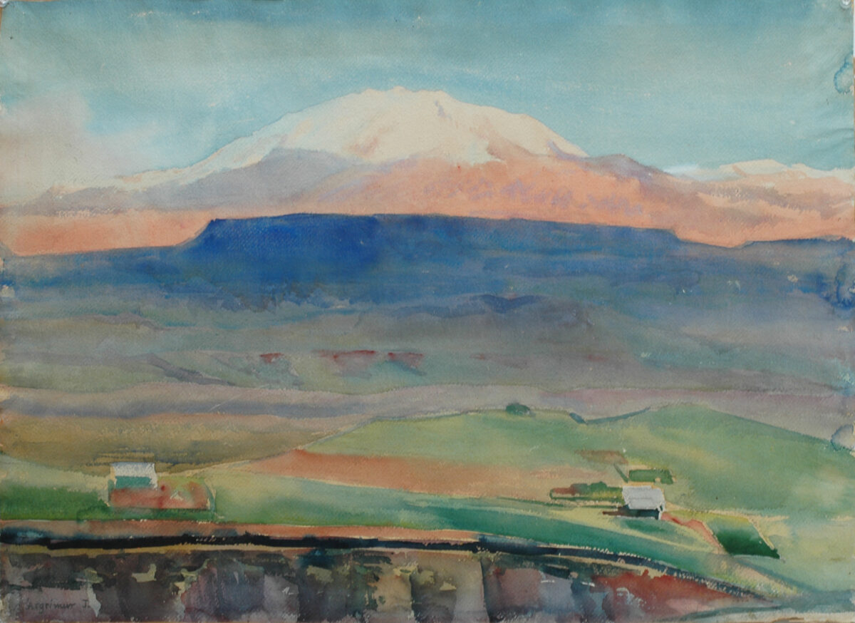 Ásgrímur Jónsson, Hekla, 1928 (eigandi LÍ)